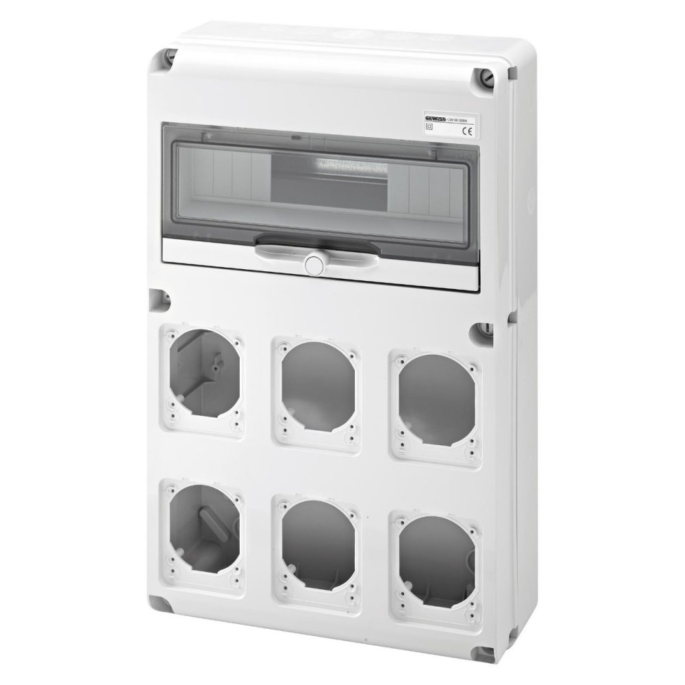 GW ormarić 14M 6 otvora 16/32A IP65