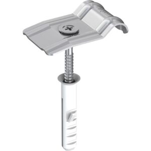 JP110014 JP zidni nosač za vodič 6mm s vijkom i tiplom INOX