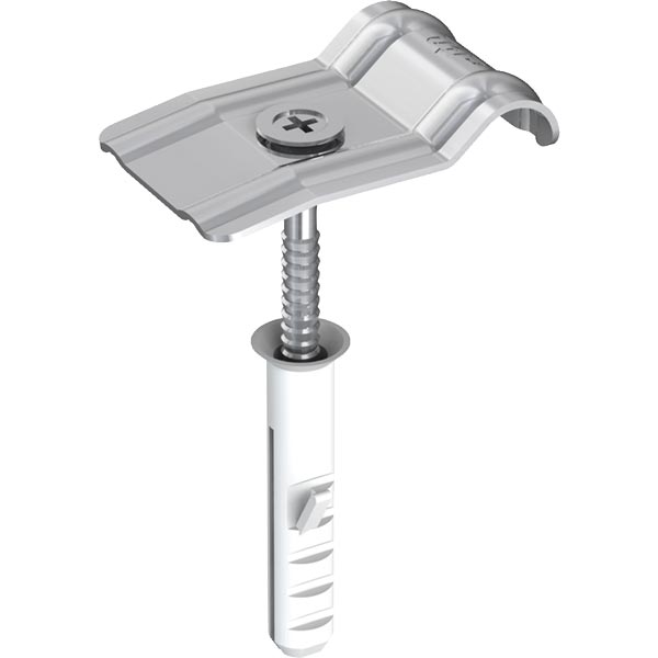 JP110014 JP zidni nosač za vodič 6mm s vijkom i tiplom INOX