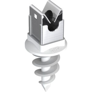 JP110099S3 JP zidni nosač za vodič 10mm s pužnim tiplom za izol. zid inox V2A