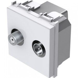 TM priključnica TV/SAT završna 1dB 2M BE KM25PW-U