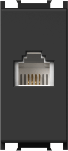 TM priključnica telefonska RJ12 6/6 1M STB KM36SB-U