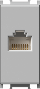 TM priključnica CAT5e RJ45 8/8 univ.1M ES KM37ES-B