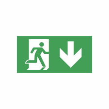 LA EMERGENCY piktogram naljepnica za LC01