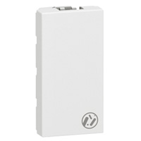 MOSAIC slijepi modul 1M bijeli antibakterijski