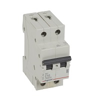 RX3 C 10A 2p automatski osigurač 6kA